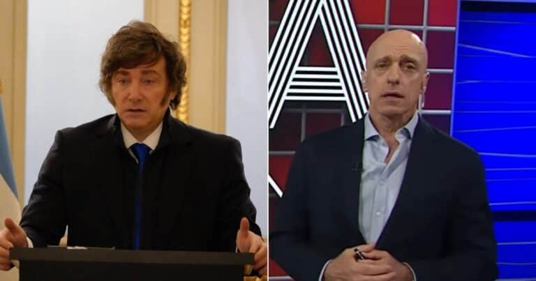 Desestiman la denuncia de Javier Milei contra el periodista Carlos Pagni