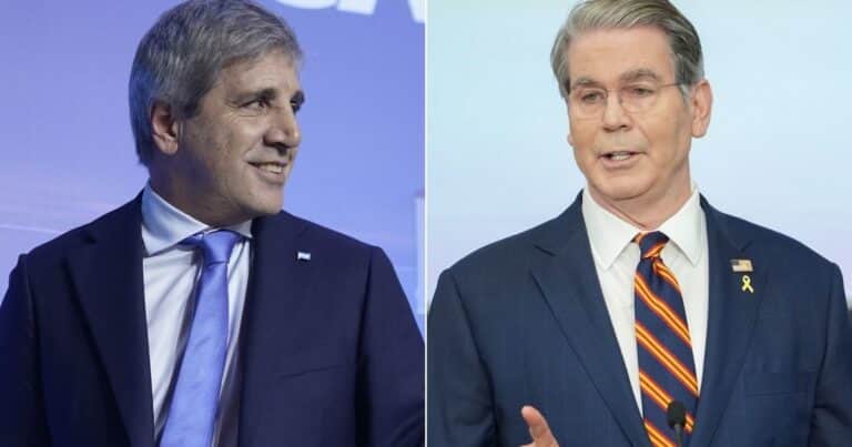 La ayuda a Argentina que unió a Soros, Bessent, Caputo, Daza y su mujer, y el factor Adorni