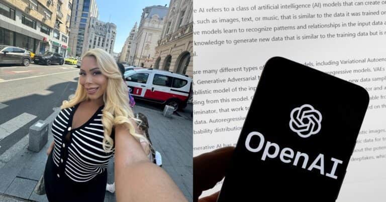 Una influencer mantuvo una relación de tres meses con la inteligencia artificial: «ChatGPT me vio como una mujer»