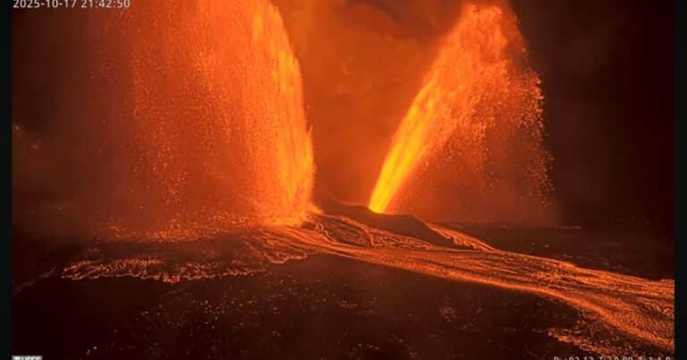 Chorros de lava de 500 metros de alto y nubes de humo: los videos más impactante de la erupción del volcán Kilauea en Hawái