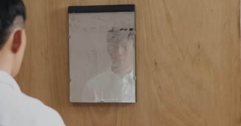Arruinó una obra de arte moderno en un museo al limpiarla con papel higiénico