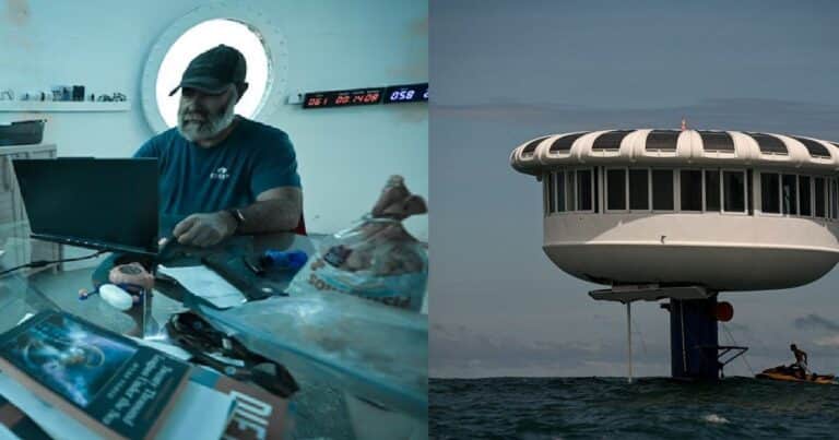 Bajo el agua durante 120 días: el Récord Guinness de un ingeniero que propone “colonizar” la vida marina