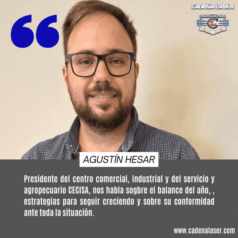 NOTA: Agustín Hesar