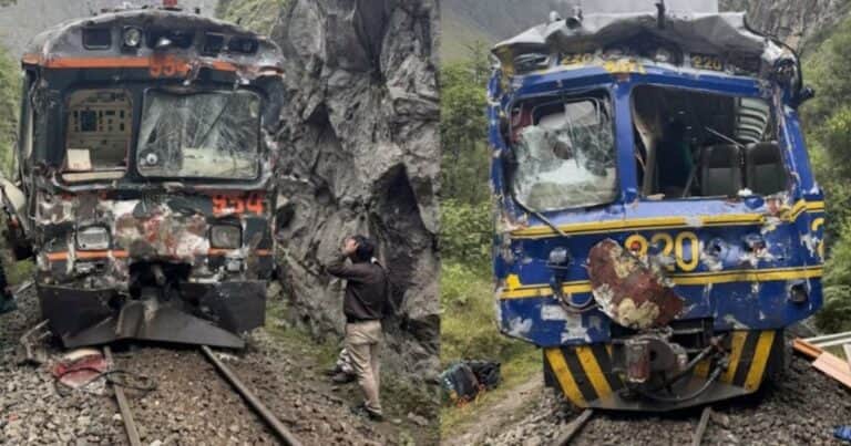 Cuatro detenidos por el choque de trenes en Machu Picchu: cuál es la primera hipótesis y los gritos de furia de los pasajeros varados
