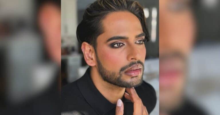 Renunció a un alto cargo en una financiera para hacer videos de maquillaje: Aditya Madiraju, el influencer indio que desafió todas las convenciones