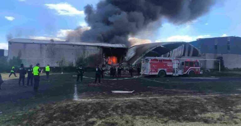 Se estrelló una avioneta en México: al menos 6 muertos