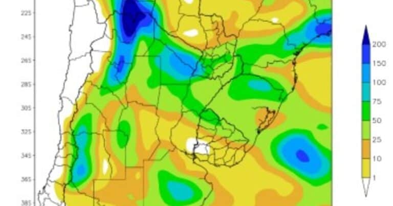 Calor extremo y tormentas: así se perfila la primera semana de enero en las zonas agrícolas