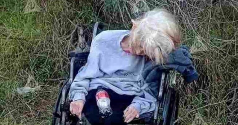 Sola y entre la basura: hallan a una abuela con «desnutrición severa» abandonada al costado de una calle