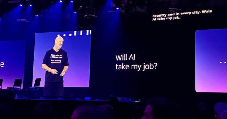 «¿La nueva AI agéntica se va a quedar con tu trabajo? Bueno, quizás», el desafío del que casi nadie habló durante la mega convención de Amazon
