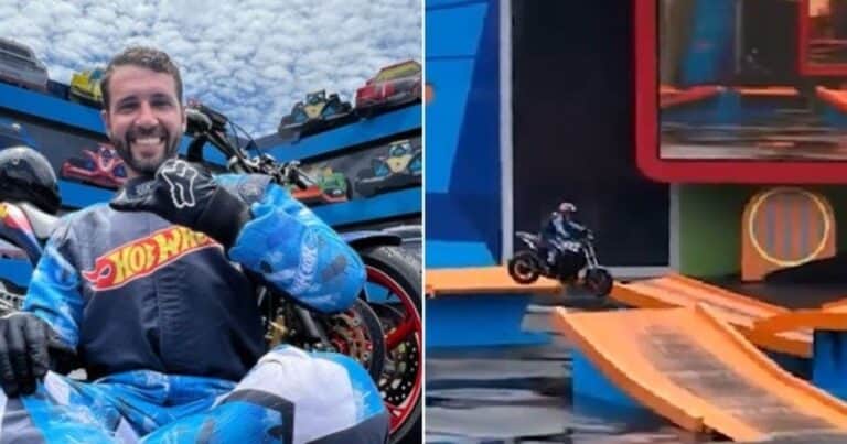Doloroso y letal: el momento en el que un motociclista muere durante un show de Hot Wheels