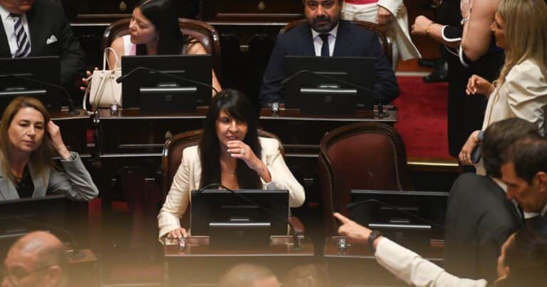 El Gobierno no consigue sumar los votos y la libertaria Villaverde ahora tiene un pie afuera del Senado