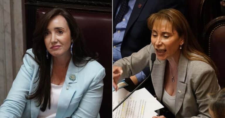 «Callate, mamarracho»: gritos, denuncias y un fuerte cruce entre la fueguina Cristina López y Victoria Villarruel por los despachos del Senado