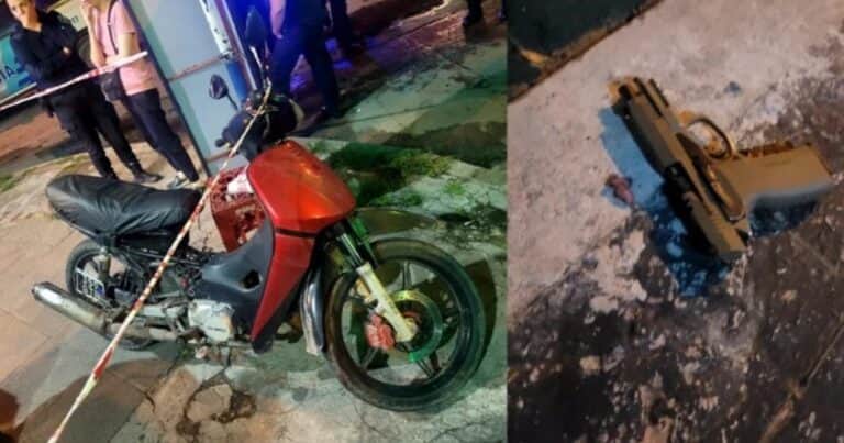 Un almacenero se defendió de un robo a los tiros y mató a dos motochorros en Mar del Plata