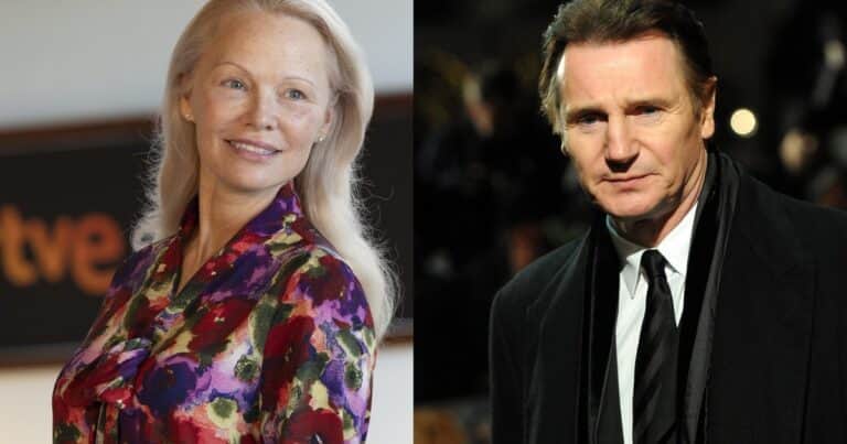 Pamela Anderson confesó cómo sigue su relación con Liam Neeson: magia y conexión infinita