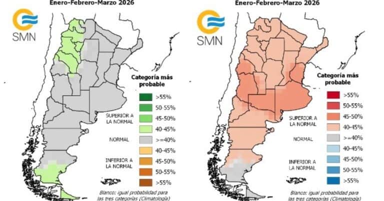Clima: ¿Qué puede esperar el campo para los próximos tres meses?