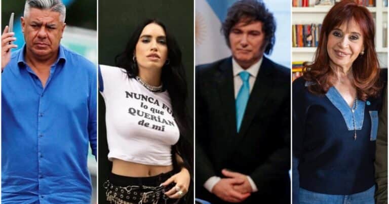 Nueva encuesta: polémico ranking con las imágenes de 17 políticos, Lali Espósito y el Chiqui Tapia