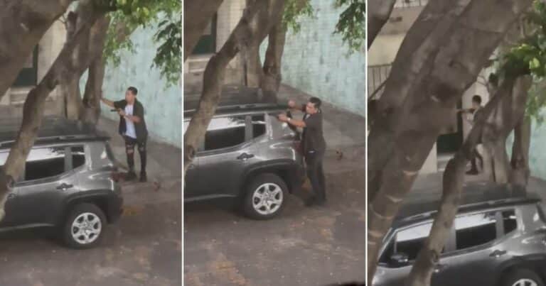 Tambaleándose y escondido detrás de un auto: así fue el ataque del policía borracho que disparó 14 veces en Villa Crespo