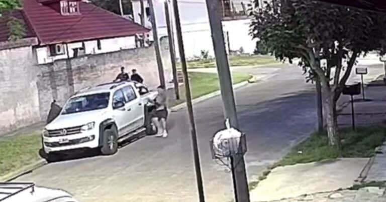 Le sacaron la camioneta en un robo piraña en Quilmes, no podían manejarla y escaparon: detuvieron a un chico de 14 años