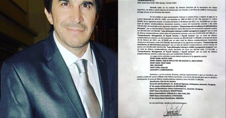 Javier Faroni pagó U$S 4 millones de la AFA a una firma fantasma por dar cursos de «filosofía del management»