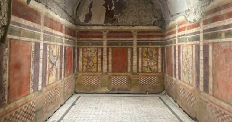 Abrieron por primera vez al público la Casa de los Grifos construida hace 2200 años