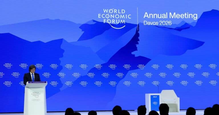 En Davos, Milei elogió logros de su gestión y aseguró que ha hecho «13.500 reformas estructurales»