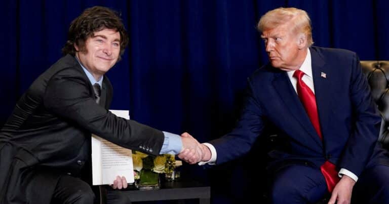 En plena tensión con Europa por Groenlandia, Milei respalda a Trump y se suma a su Consejo de Paz