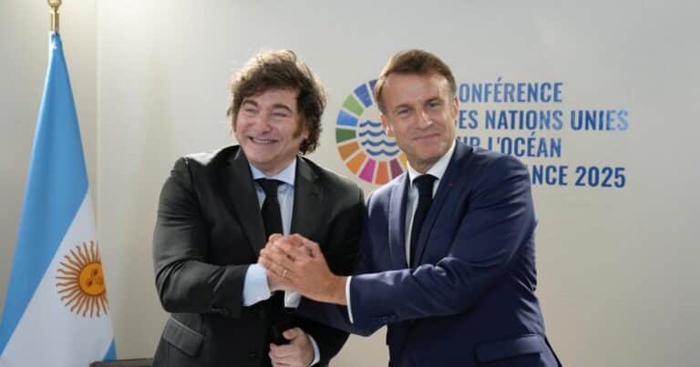 En secreto, Milei habló con Macron para armar un frente que impulse la llegada de Edmundo González Urrutia al poder en Venezuela