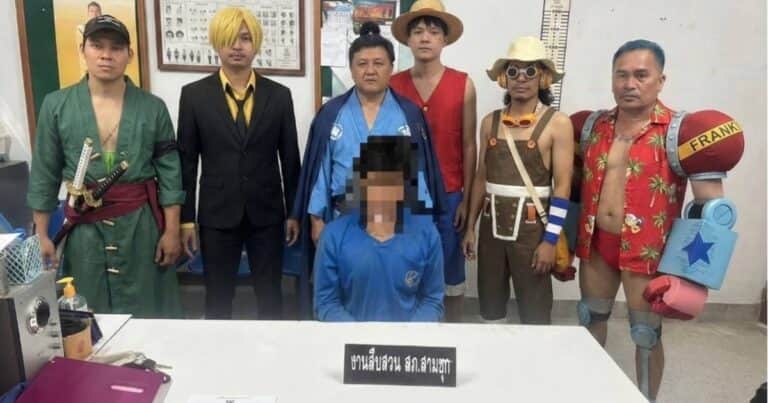 Policías se convierten en personajes de Disney y anime para atrapar delincuentes