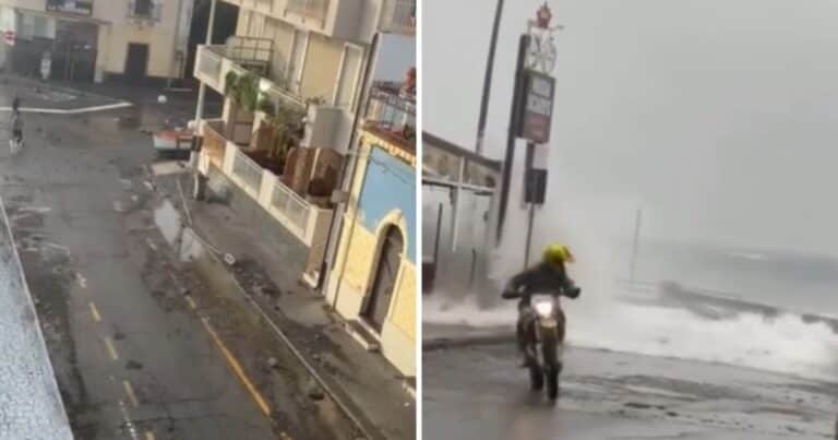 El Ciclón Harry golpea Sicilia: olas gigantes y vientos extremos dejan graves destrozos