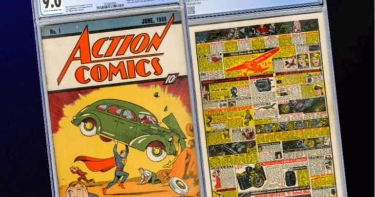 Vendieron un raro ejemplar de la revista Superman en U$S 15 millones