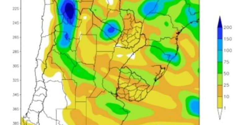 Calor, lluvias desparejas y bruscos cambios térmicos: el panorama climático para los próximos 7 días