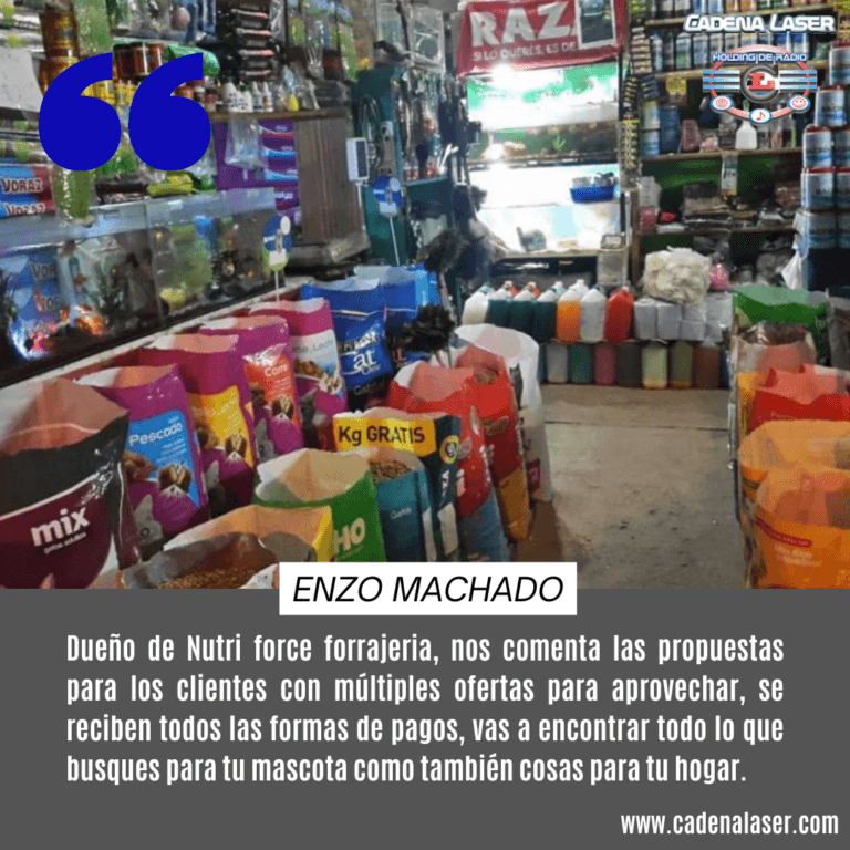 NOTA: Enzo Machado