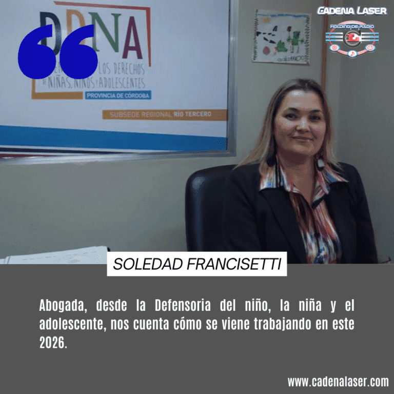 NOTA: Soledad Francisetti