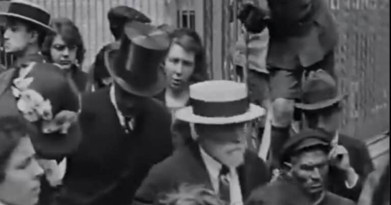 Encontraron la única filmación donde aparece el genial arquitecto Antoni Gaudí
