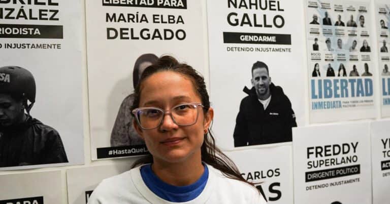 «Ay, necesito contestar»: así fue el momento en que la esposa de Nahuel Gallo recibió el llamado de su marido en vivo