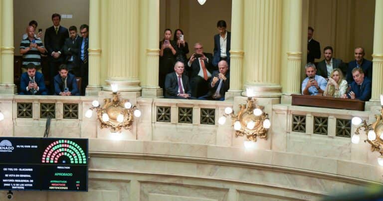 Uno por uno, cómo votaron los senadores la Ley de Glaciares
