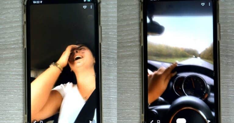 Imprudencia al volante: se filmaba con el celular mientras manejaba, chocó y mató a dos personas