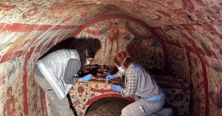 Tumba cristiana de más de 1800 años revela la imagen más antigua de Jesús