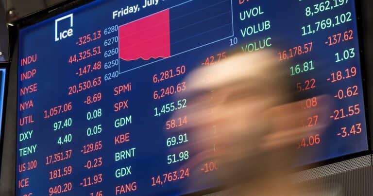 Riesgo país en alza y bonos y acciones en baja en medio de la tensión por la reforma laboral