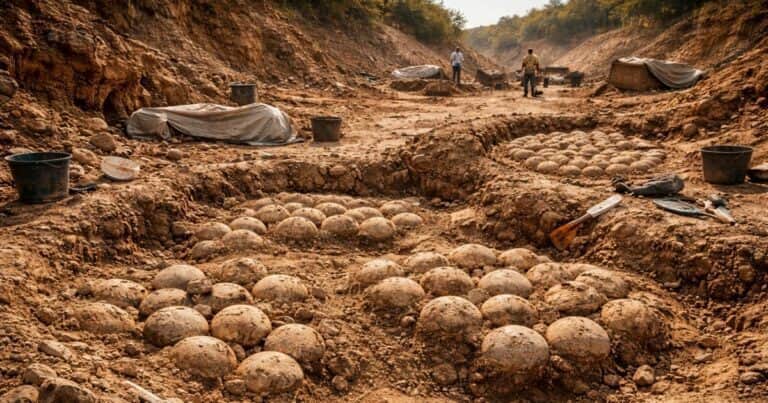 En perfecto estado: descubren más de 30 huevos de dinosaurios de 72 millones en España