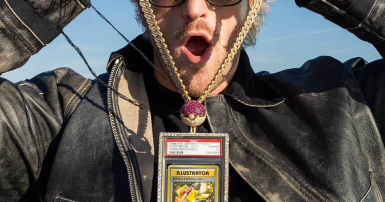 Subastaron una carta de Pokémon en más de 16 millones de dólares que pertenecía al youtuber Logan Paul