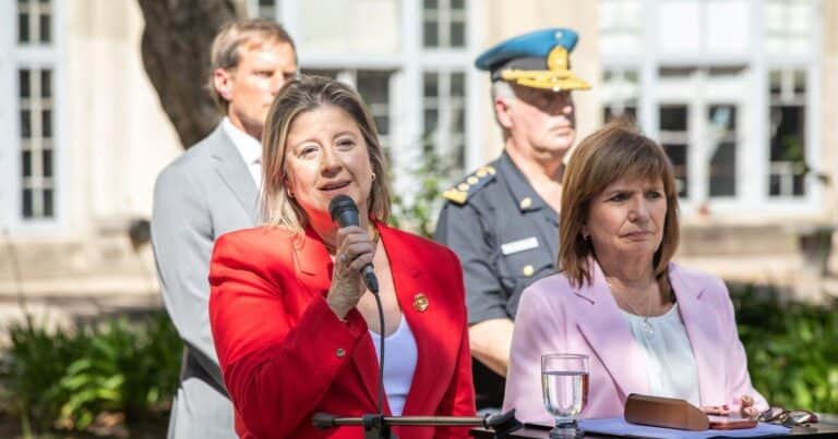 La ministra de Seguridad respaldó la baja en la edad de imputabilidad a los 13 años, y advirtió: «Hay que seguir construyendo cárceles»