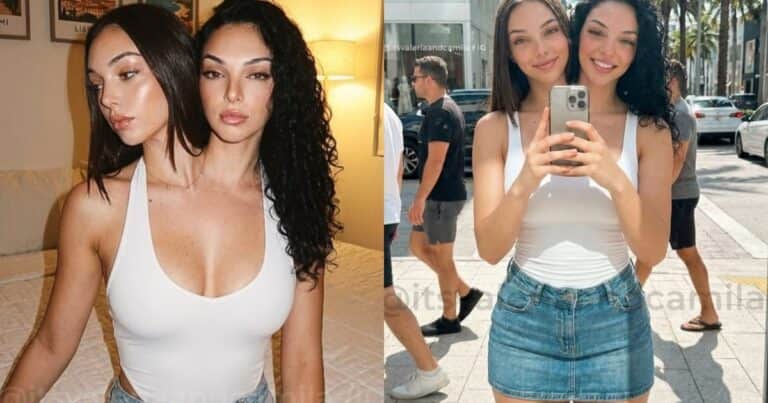 Valeria y Camila, las influecers siamesas que son furor en redes sociales: ¿IA o realidad?
