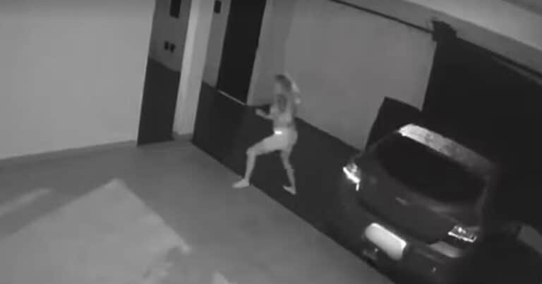 El coche «embrujado» que se volvió viral en Brasil: arrancó dos veces durante la noche con el freno de mano puesto