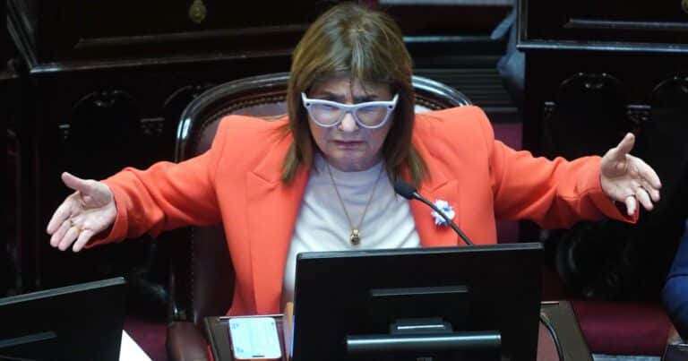 «Es ridículo»: Patricia Bullrich cuestionó el paro del fútbol de la AFA por la denuncia del ARCA contra Chiqui Tapia y Pablo Toviggino