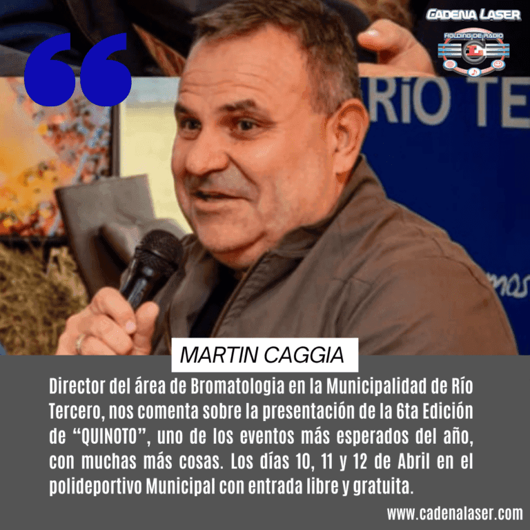 NOTA: Martin Caggia