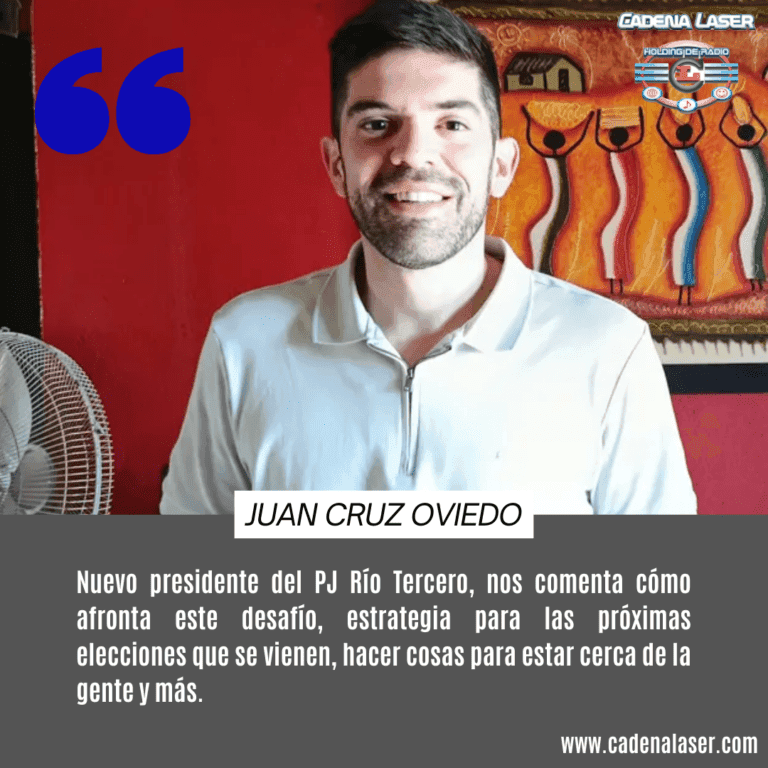 NOTA: Juan Cruz Oviedo