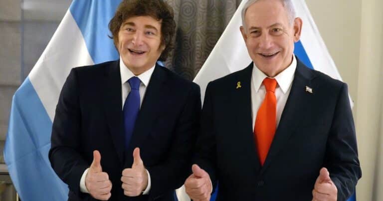 Antes de viajar a Israel, Milei reconfirmó el traslado de la embajada argentina a Jerusalén pero no dijo cuándo