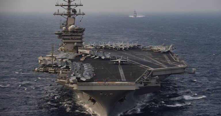 Cómo es el USS Nimitz: el imponente portaaviones de Estados Unidos que llega a Argentina para un ejercicio en el mar