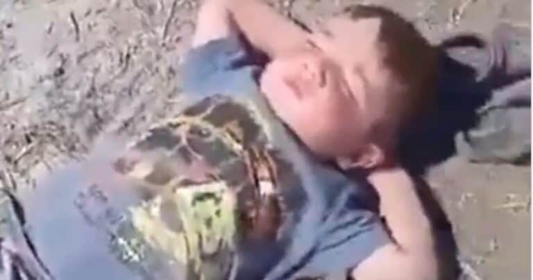 Un nene de dos años desapareció 10 horas y lo encontraron durmiendo tranquilamente en una montaña